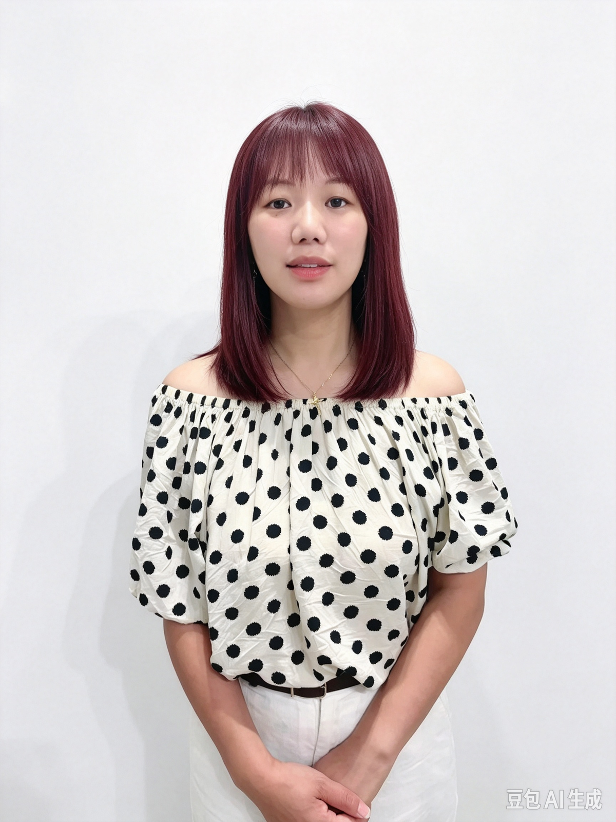 Peluca Bob Borgoña 12 Pulgadas con Flequillo, 100% Cabello Humano
