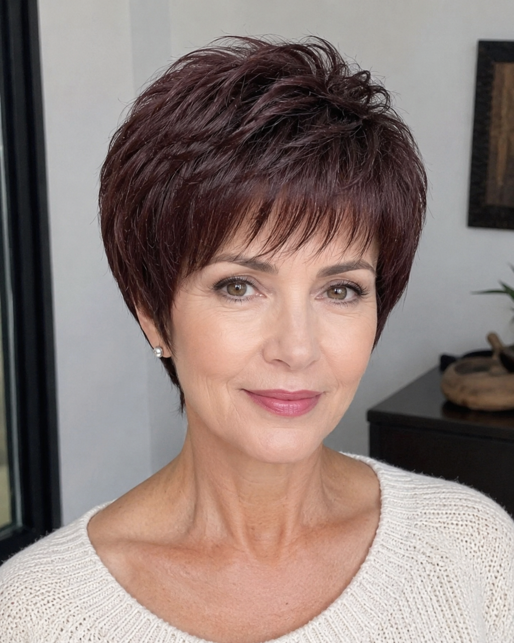 Peluca Pixie de Pelo Natural