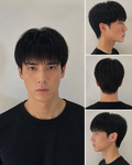 Peluca de Hombre Corta de Cabello Natural