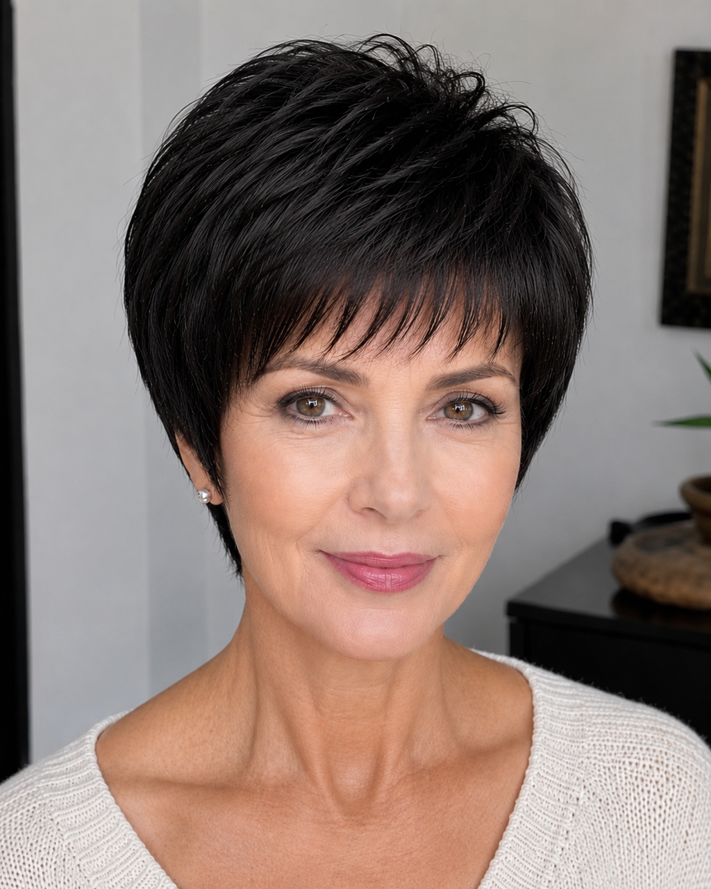 Peluca Pixie de Pelo Natural