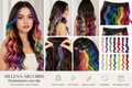 EXTENSIONES ARCOÍRIS CON CLIP