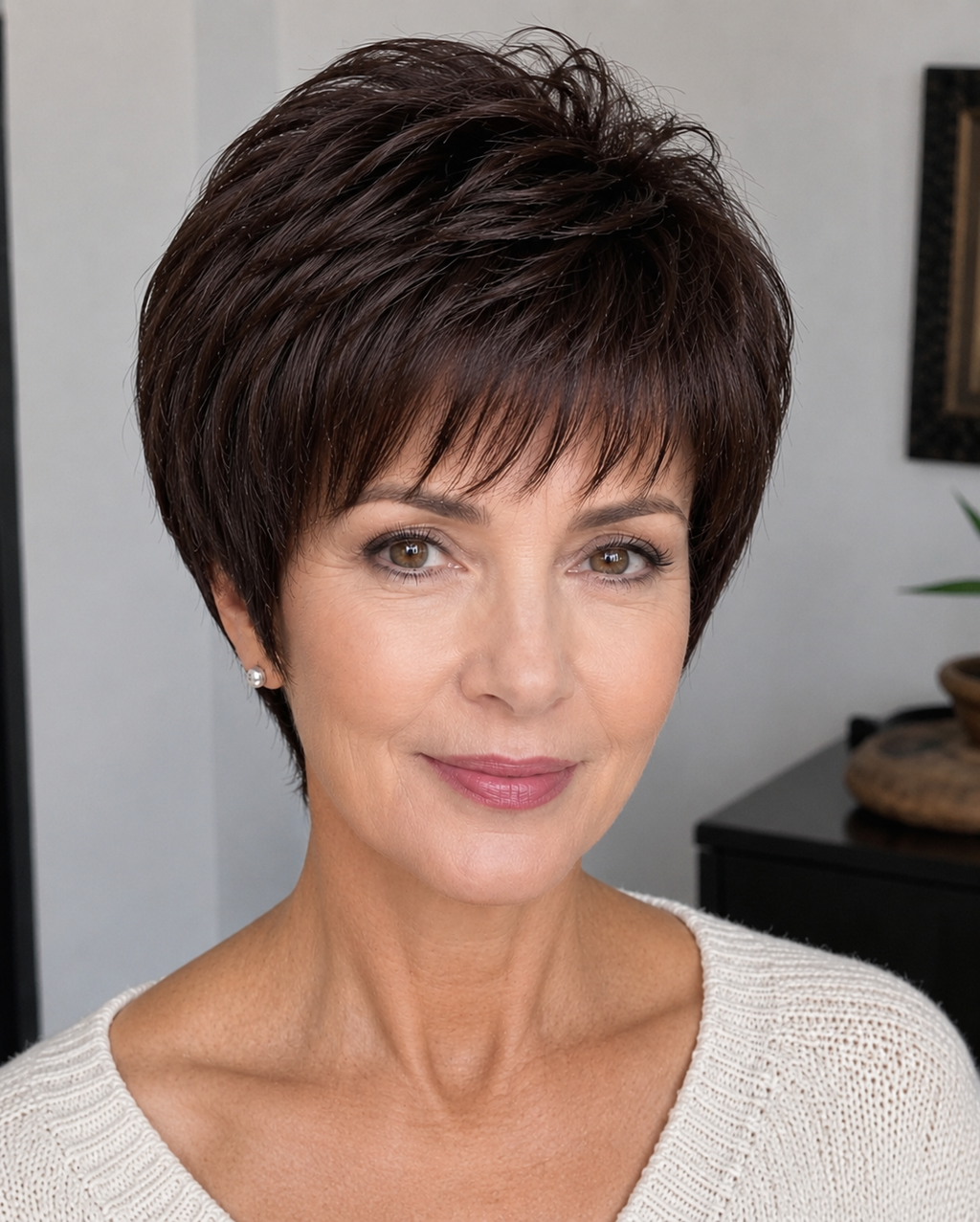 Peluca Pixie de Pelo Natural