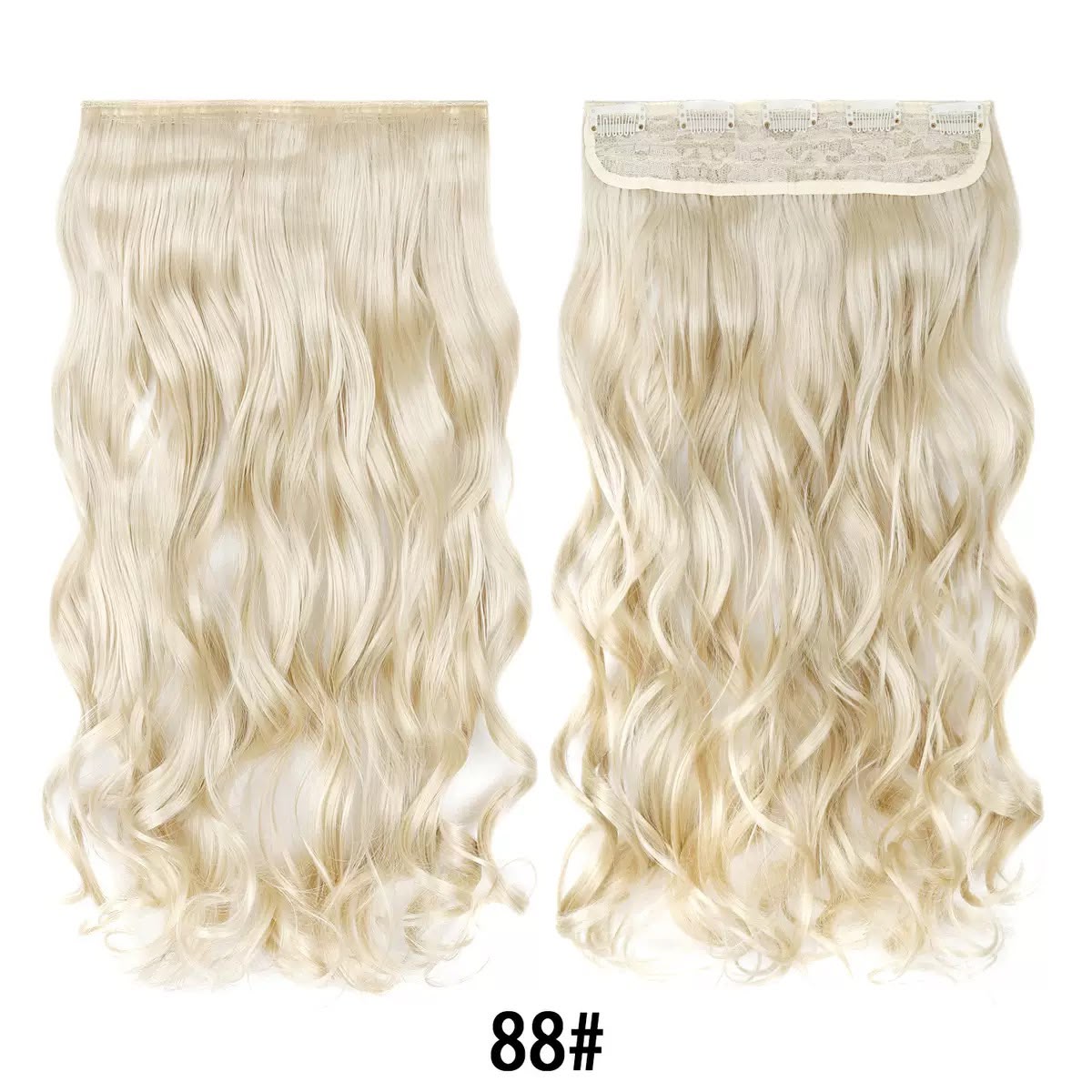 EXTENSIONES DE CABELLO SINTÉTICO CON CLIP